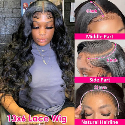 Glueless Body Wave Lace Frontal Wig