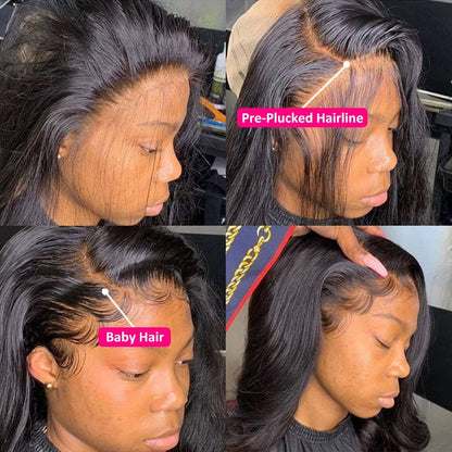 Glueless Body Wave Lace Frontal Wig