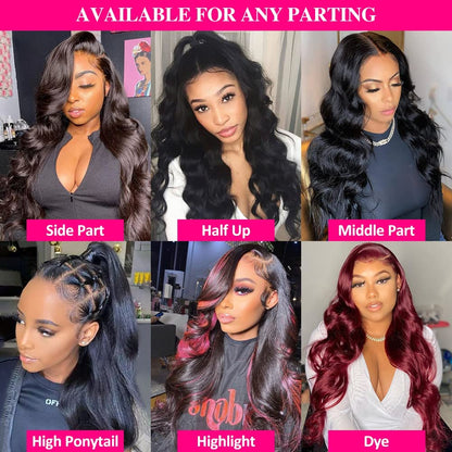 Glueless Body Wave Lace Frontal Wig