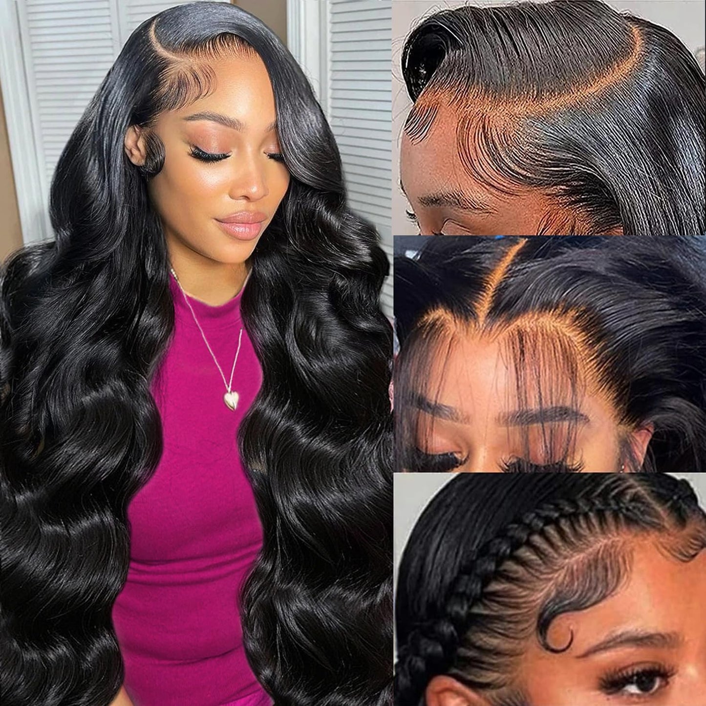 Glueless Body Wave Lace Frontal Wig