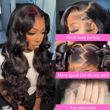 Glueless Body Wave Lace Frontal Wig